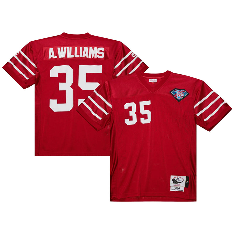 Arizona Cardinals Aeneas Williams Cardinal jersey – view 1
