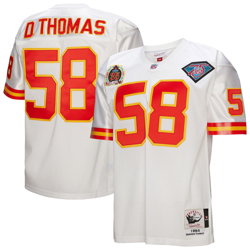 Kansas City Chiefs Derrick Thomas White jersey – view 1