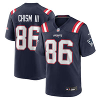 New England Patriots Efton Chism III Navy jersey – view 1