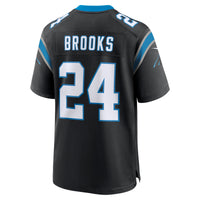 Carolina Panthers Jonathon Brooks Black jersey – view 4