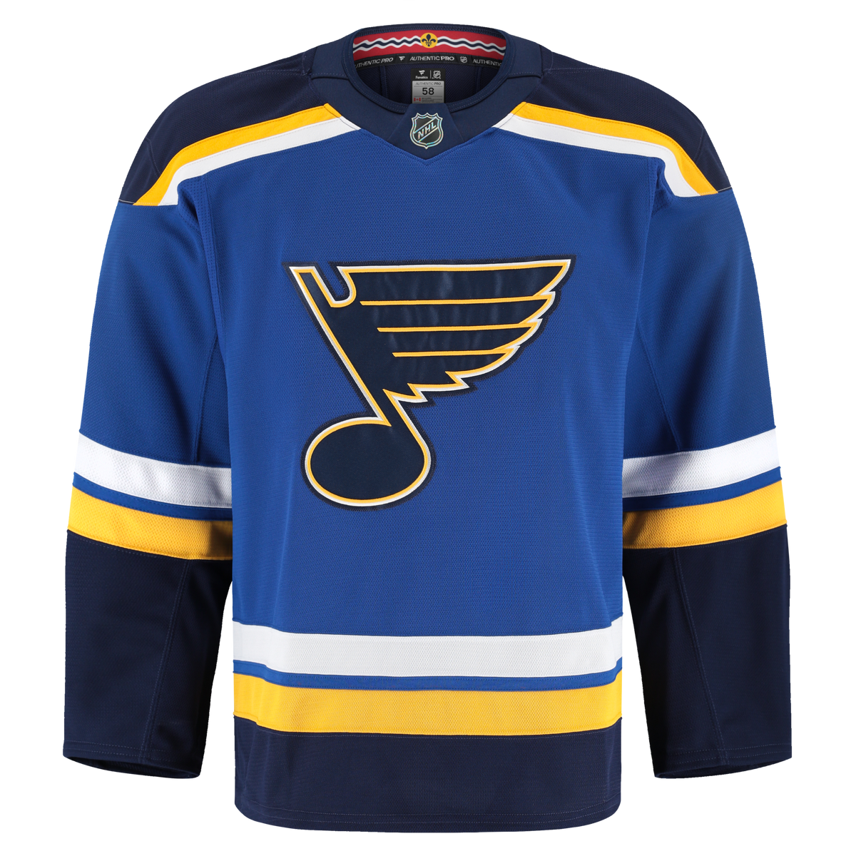 St. Louis Blues Fanatics Blue Alternate Authentic Pro Jersey