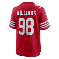 San Francisco 49ers Mykel Williams Scarlet jersey – view 3