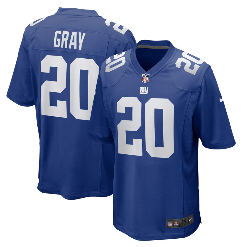 New York Giants Eric Gray Royal jersey – view 1