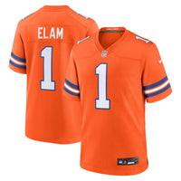 Denver Broncos Jason Elam Orange jersey – view 2