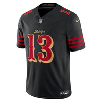San Francisco 49ers Brock Purdy Black jersey – view 3