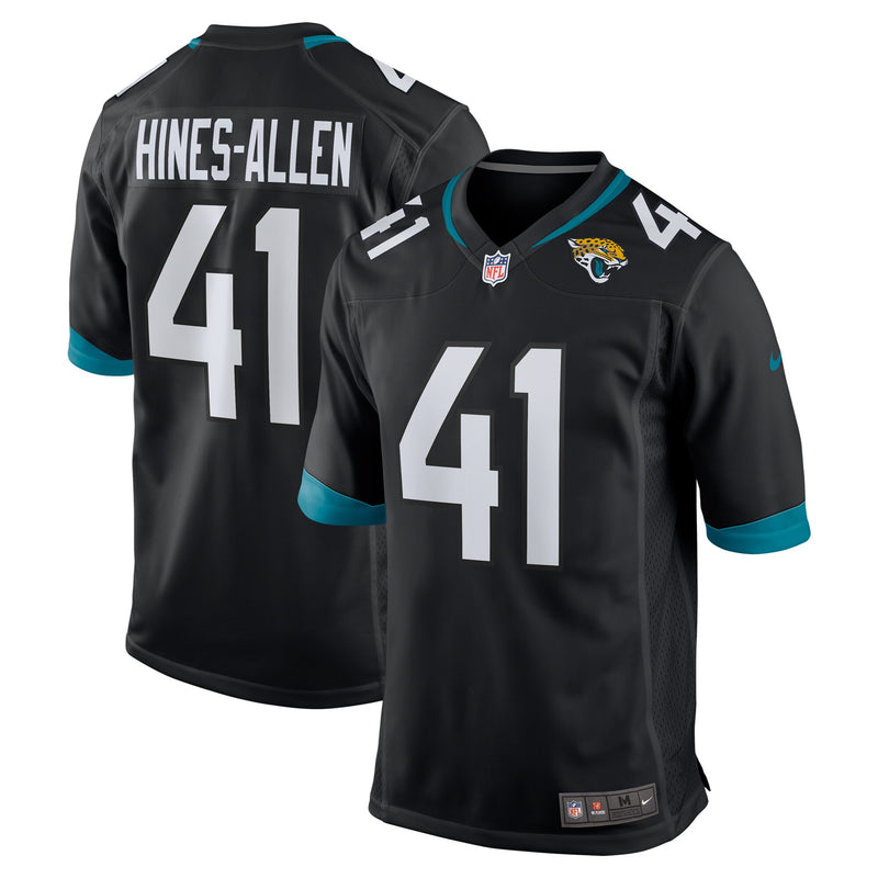 Jacksonville Jaguars Josh Hines-Allen Black jersey – view 1