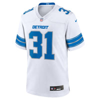 Detroit Lions Kerby Joseph White jersey – view 3