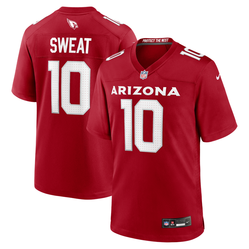 Arizona Cardinals Josh Sweat Cardinal jersey – view 1