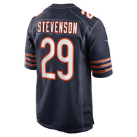 Chicago Bears Tyrique Stevenson Navy jersey – view 4