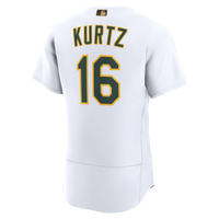 Athletics Nick Kurtz Nike White MLB Awards Authentic Jersey