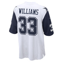 Dallas Cowboys Javonte Williams White jersey – view 4