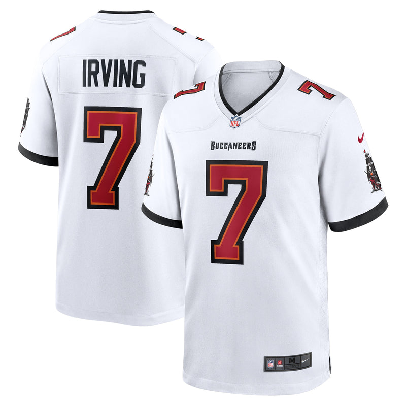 Tampa Bay Buccaneers Bucky Irving White jersey – view 1