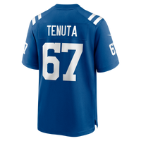 Indianapolis Colts Luke Tenuta Royal jersey – view 3