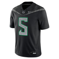 Dante Moore Oregon Ducks Nike Home NIL Football Game Jersey - Black