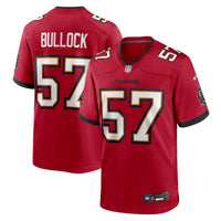 Tampa Bay Buccaneers John Bullock Red jersey – view 1