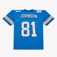 Detroit Lions Calvin Johnson Blue jersey – view 3