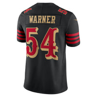 San Francisco 49ers Fred Warner Black jersey – view 3