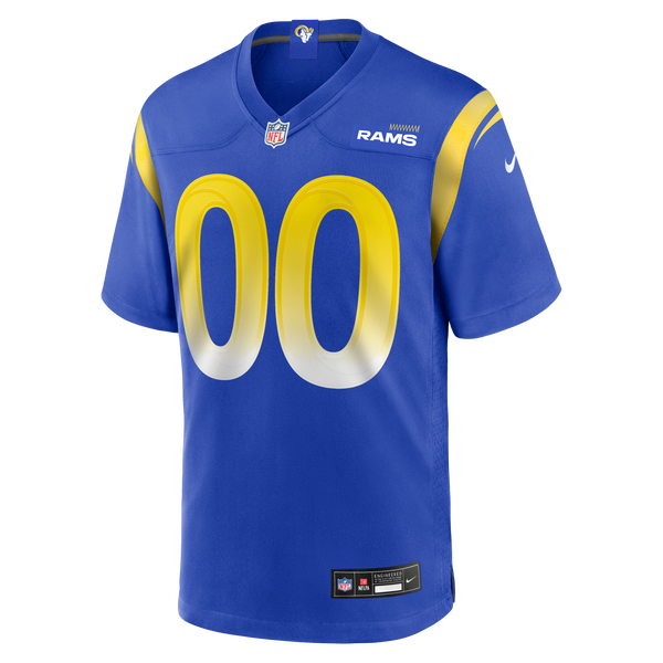 Los Angeles Rams Nike Royal Custom Game Jersey
