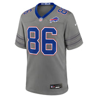 Buffalo Bills Dalton Kincaid Gray jersey – view 3