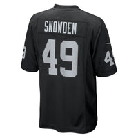 Las Vegas Raiders Charles Snowden Black jersey – view 4