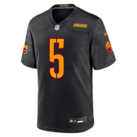 Washington Commanders Jayden Daniels Black jersey – view 2