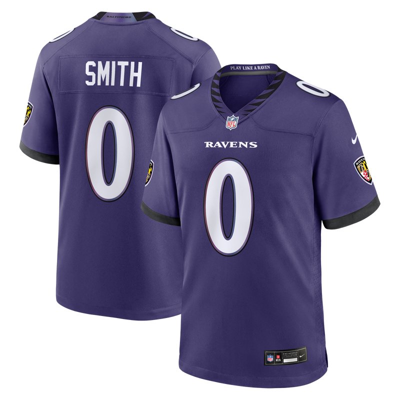 Baltimore Ravens Roquan Smith Purple jersey – view 1