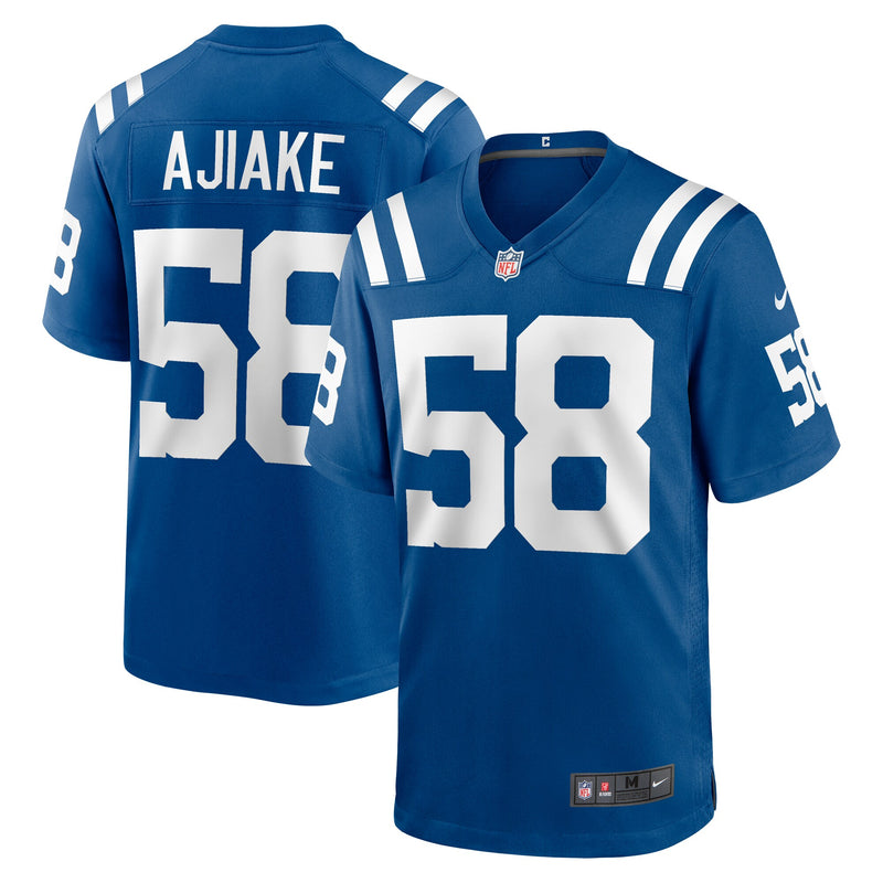 Indianapolis Colts Austin Ajiake Royal jersey – view 1