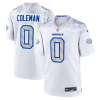 Buffalo Bills Keon Coleman White jersey – view 1