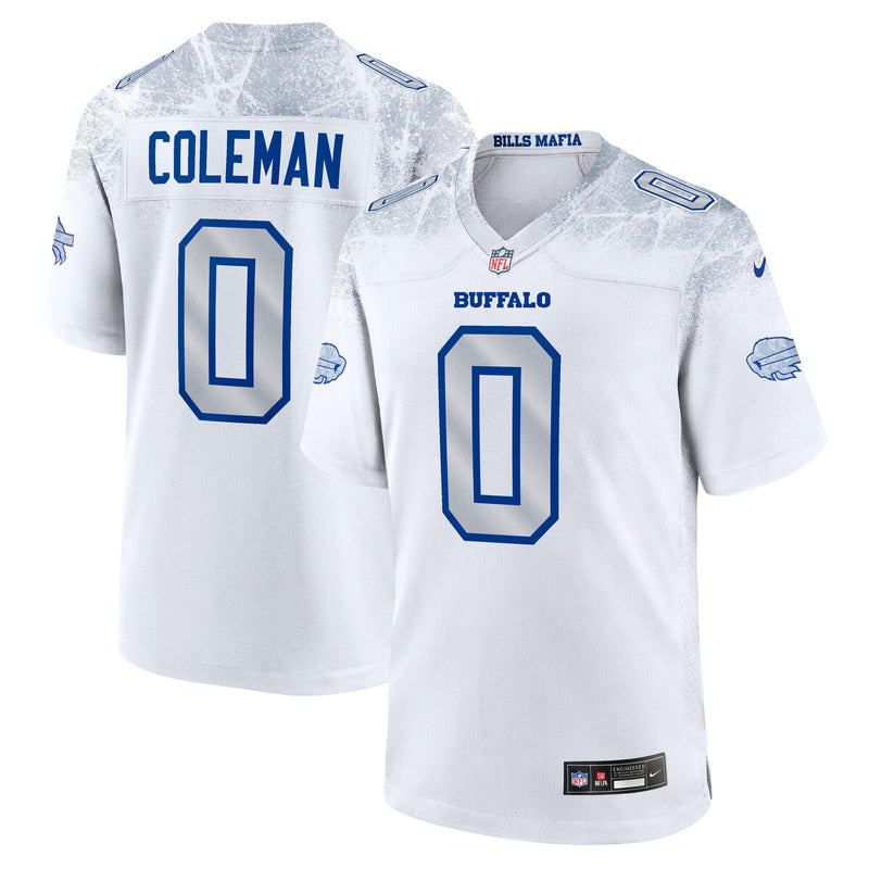 Buffalo Bills Keon Coleman White jersey – view 1