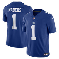 New York Giants Malik Nabers Royal jersey – view 1