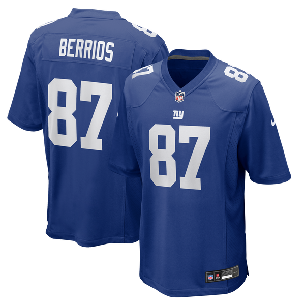 New York Giants Braxton Berrios Nike Royal Team Game Jersey