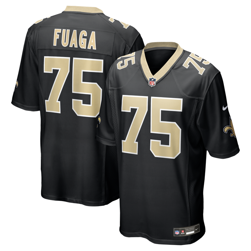 New Orleans Saints Taliese Fuaga Black jersey – view 1