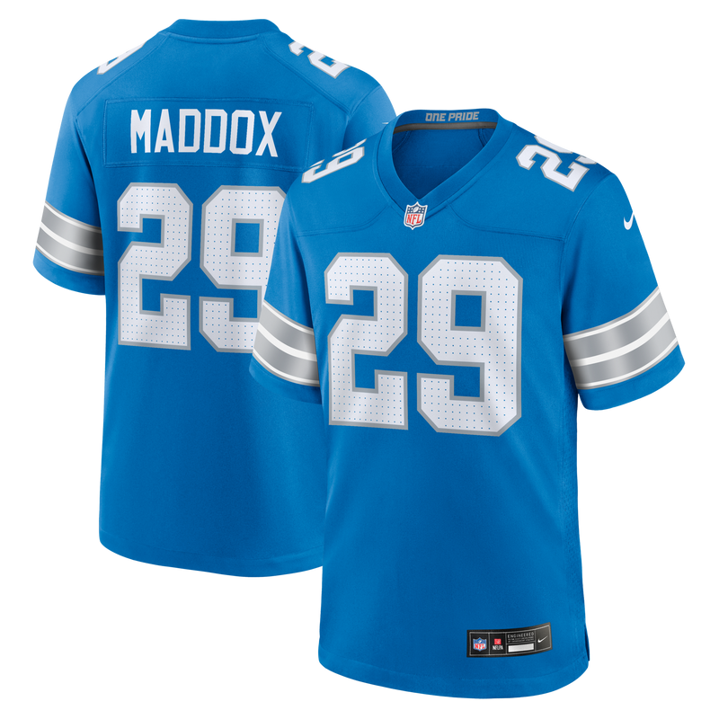 Detroit Lions Avonte Maddox Blue jersey – view 1