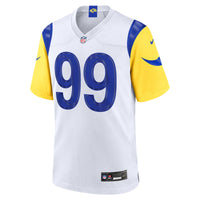 Los Angeles Rams Aaron Donald Nike White Game Jersey