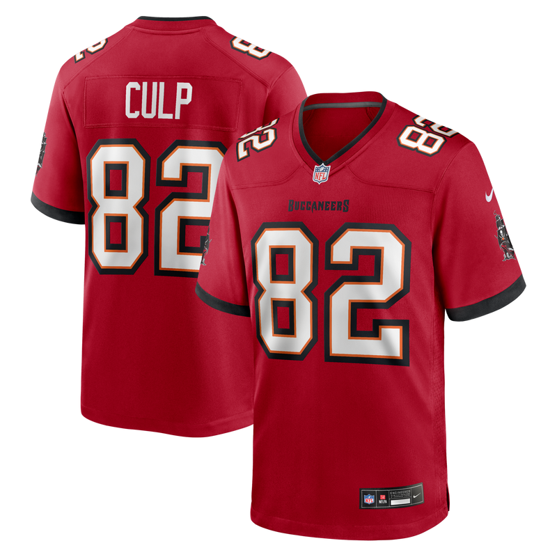 Tampa Bay Buccaneers Devin Culp Red jersey – view 1