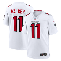 Atlanta Falcons Jalon Walker White jersey – view 2