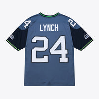 Seattle Seahawks Marshawn Lynch Blue jersey – view 3