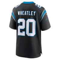 Carolina Panthers Zakee Wheatley Nike Black Team Game Jersey