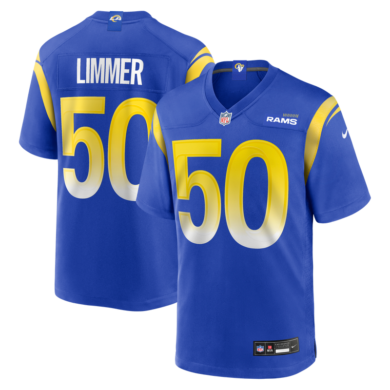 Los Angeles Rams Beaux Limmer Royal jersey – view 1