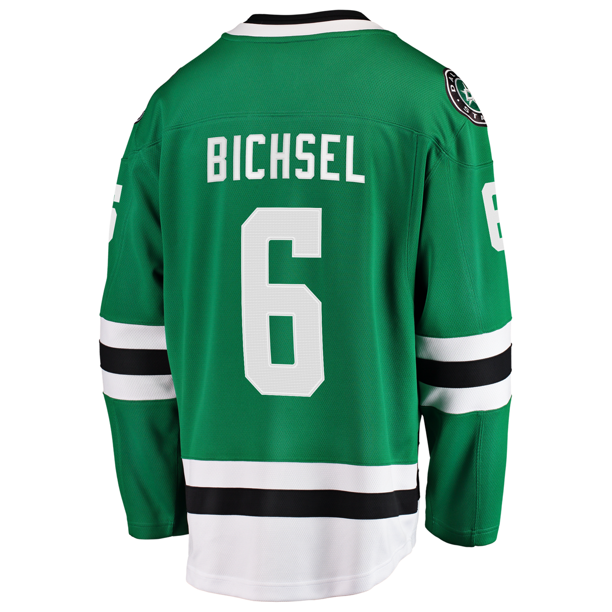 Dallas Stars Lian Bichsel Fanatics Kelly Green Home Breakaway Jersey