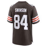 Cleveland Browns Messiah Swinson Nike Brown Team Game Jersey