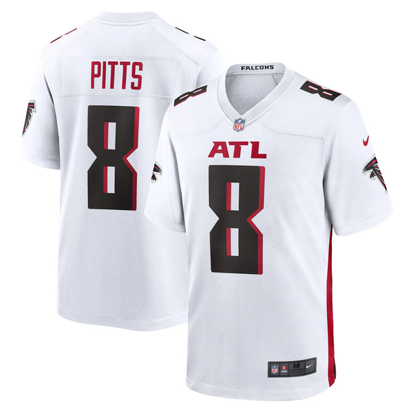 Atlanta Falcons Kyle Pitts Nike White Game Player Jersey
