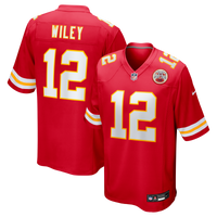 Kansas City Chiefs Jared Wiley Red jersey – view 1