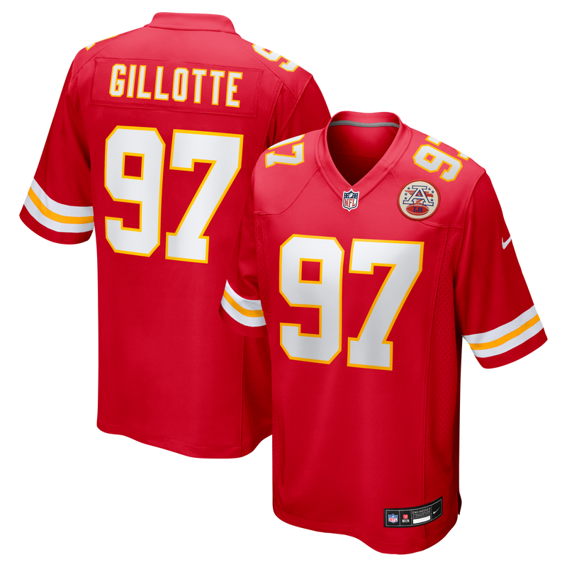 Kansas City Chiefs Ashton Gillotte Red jersey – view 1