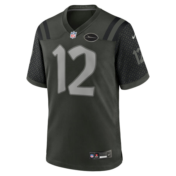 New York Jets Joe Namath Nike Gotham Green 2025 Rivalries Collection Retired Player Game Jersey