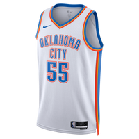 Oklahoma City Thunder Nike Association Edition Swingman Jersey - White - Isaiah Hartenstein -