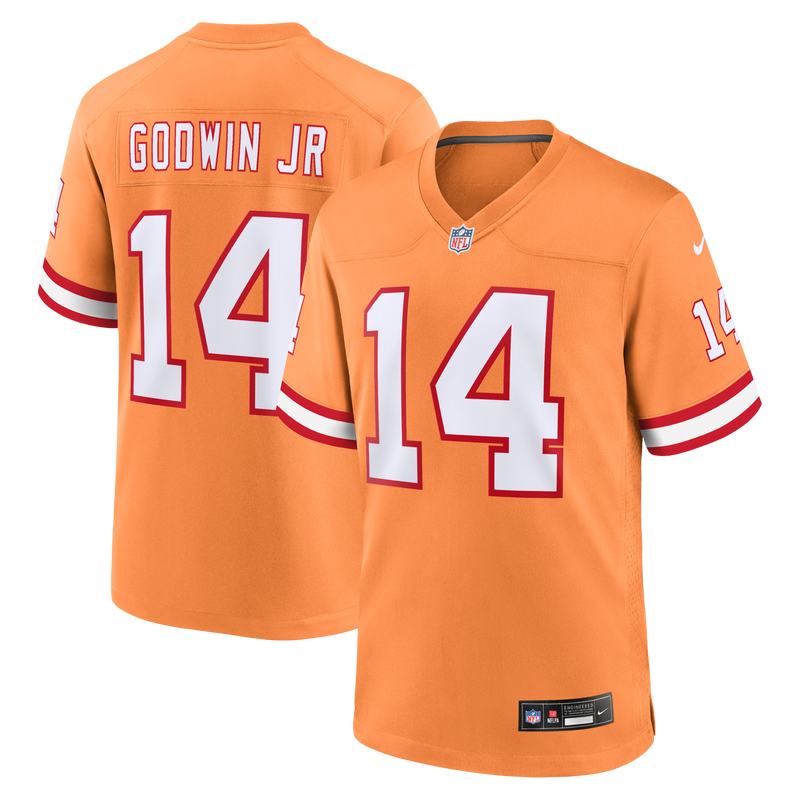 Tampa Bay Buccaneers Chris Godwin Jr. Orange jersey – view 1