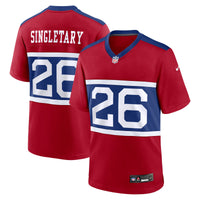 New York Giants Devin Singletary Red jersey – view 1