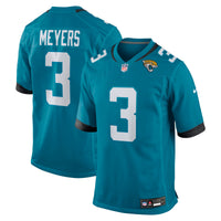 Jacksonville Jaguars Jakobi Meyers Teal jersey – view 2